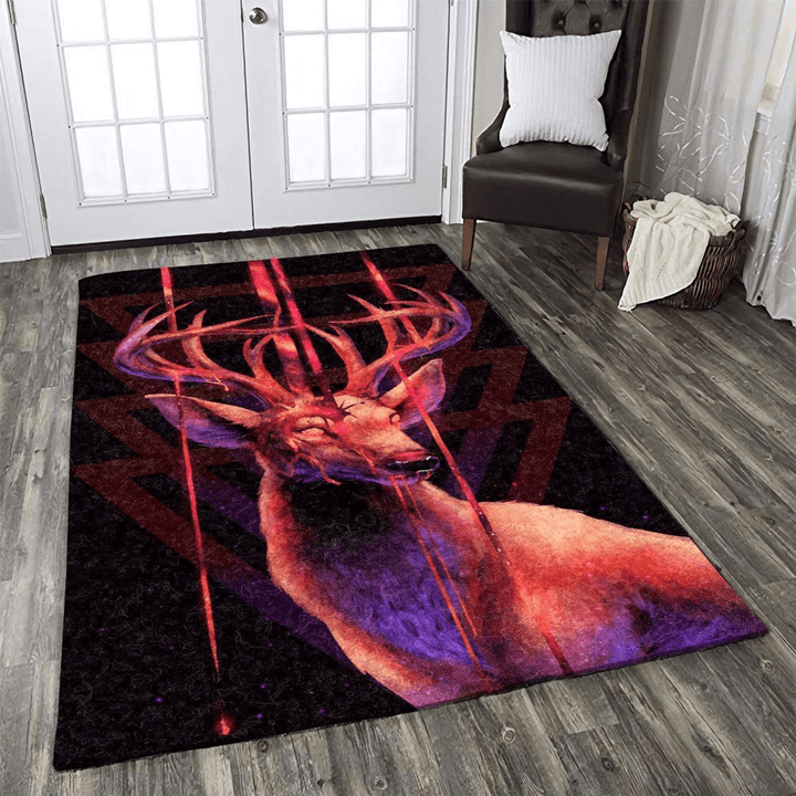 Deer Rug Room Carpet Sport Custom Area Floor Home Decor