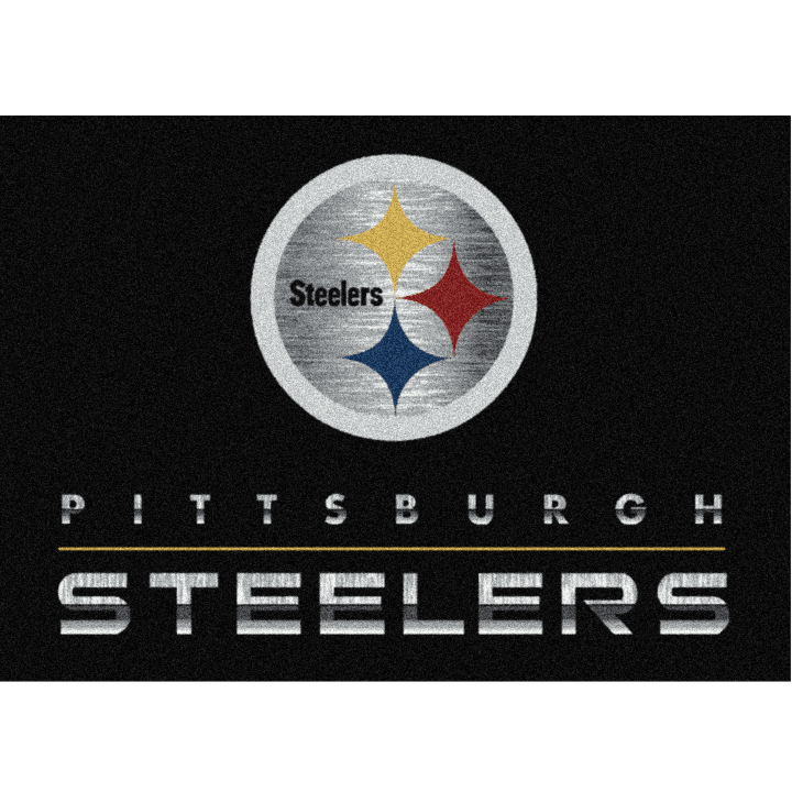Pittsburgh Steelers Imperial 3'10'' x 5'4'' Chrome Rug