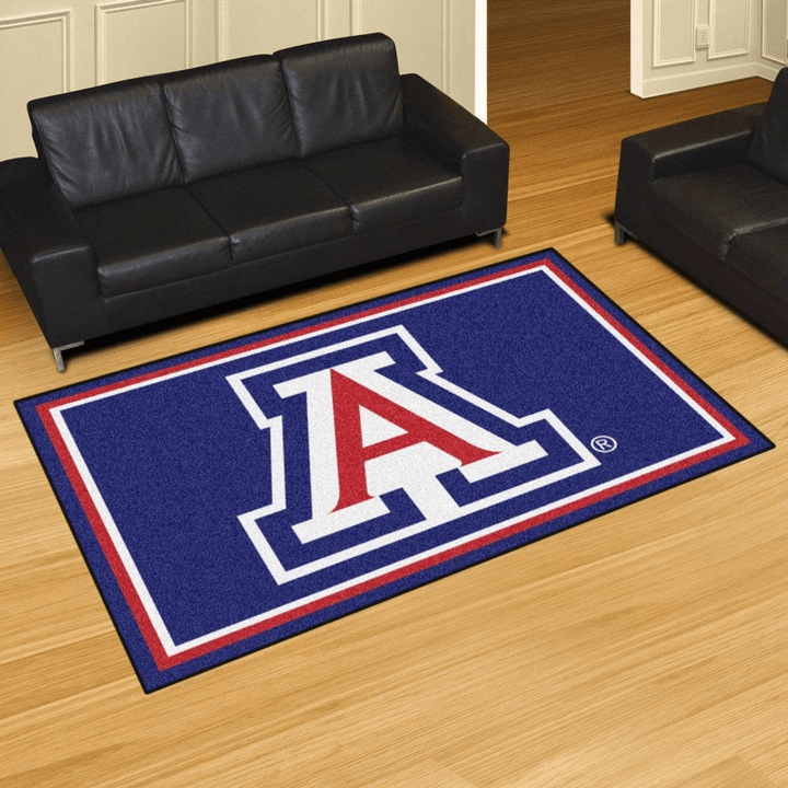 Arizona Wildcats Ncaa Rug Room Carpet Sport Custom Area Floor Home Decor