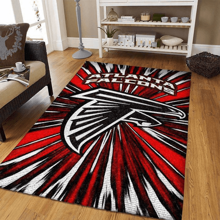 Atlanta Falcons Nfl Football Rug Room Carpet Sport Custom Area Floor Home Decor