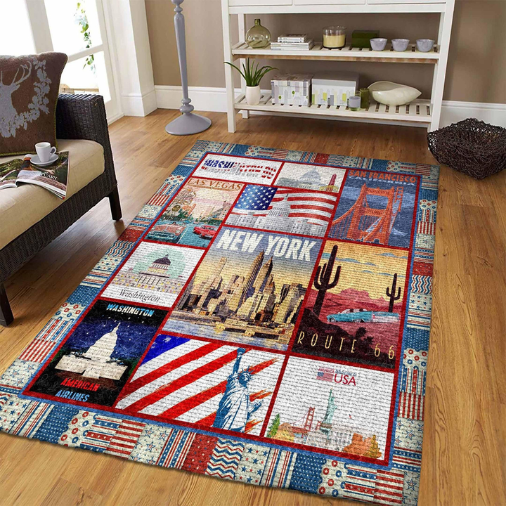 New York Area Rug Room Carpet Custom Area Floor Home Decor