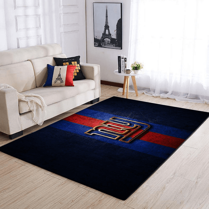 New York Giants Nfl Football Rug Room Carpet Sport Custom Area Floor Home Decor