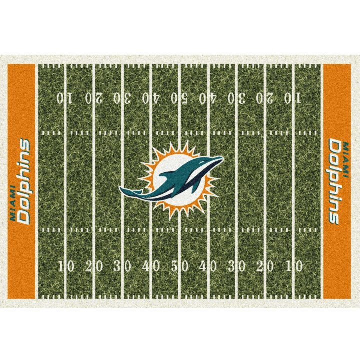 Miami Dolphins Imperial Homefield Rug