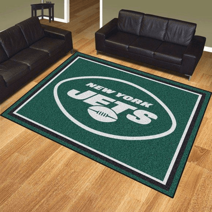 Rug New York Jets Nfl Football Rug Room Carpet Sport Custom Area Floor Home Decor