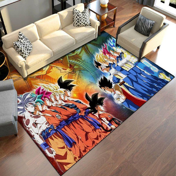 Songoku Area Rug Room Carpet Custom Area Floor Home Decor