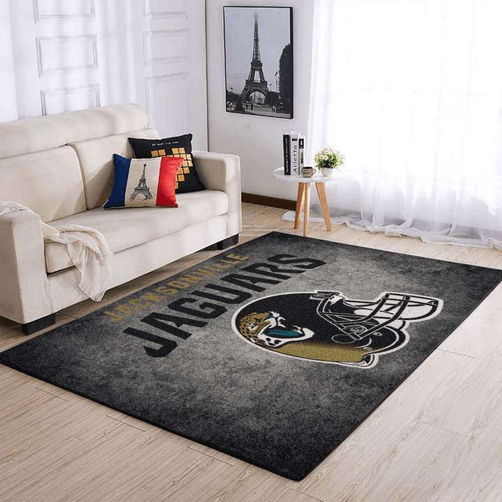 Jacksonville Jaguars Nfl Footballs Rug Room Carpet Sport Custom Area Floor Home Decor