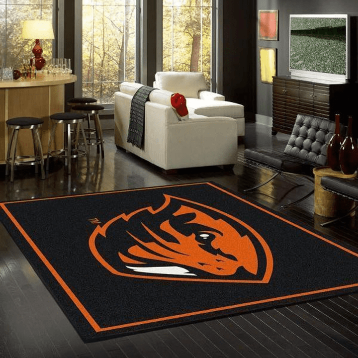 Oregon State Beavers Football Rug Room Carpet Sport Custom Area Floor Home Decor