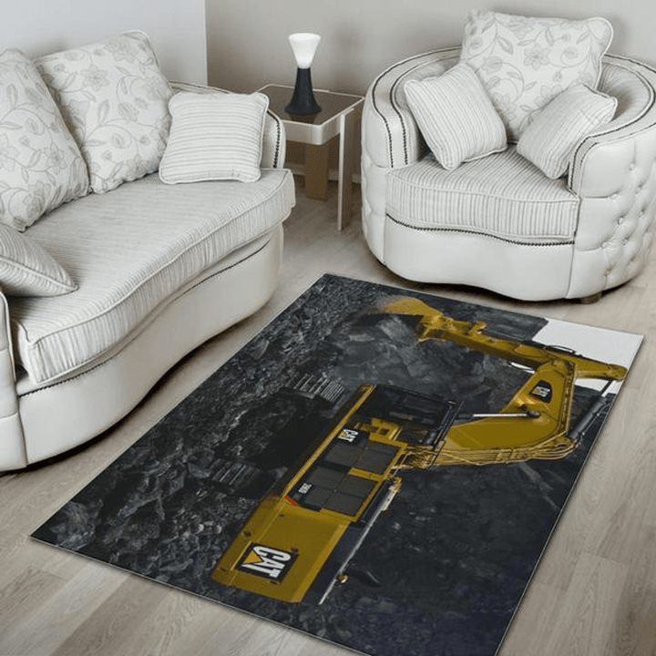 Heavy Equipment Area Rug Room Carpet Custom Area Floor Home Decor