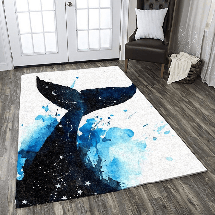 Whale Area Rug Room Carpet Custom Area Floor Home Decor Rug