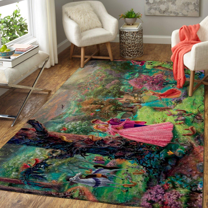 Sleeping Beauty Disney Rug Room Carpet Sport Custom Area Floor Home Decor
