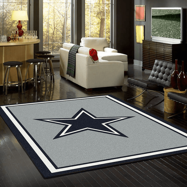 Dallas Cowboys 011941 Nfl Football Rug Room Carpet Sport Custom Area Floor Home Decor