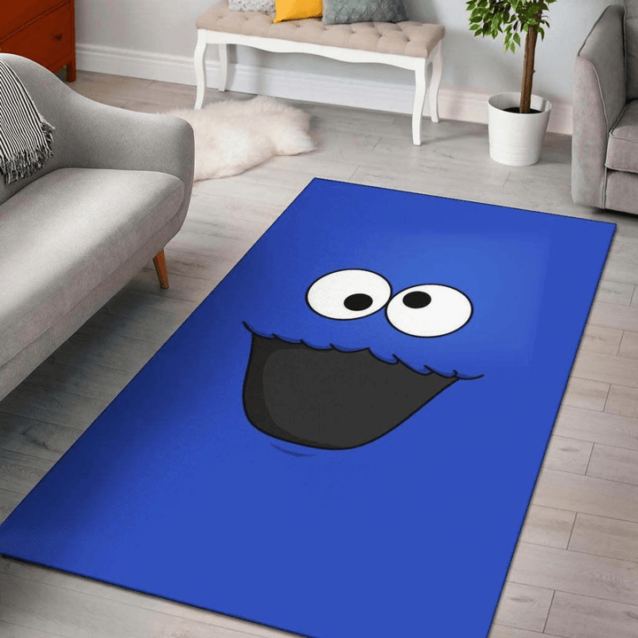 Rug Blue Area Room Carpet Custom Area Floor Home Decor