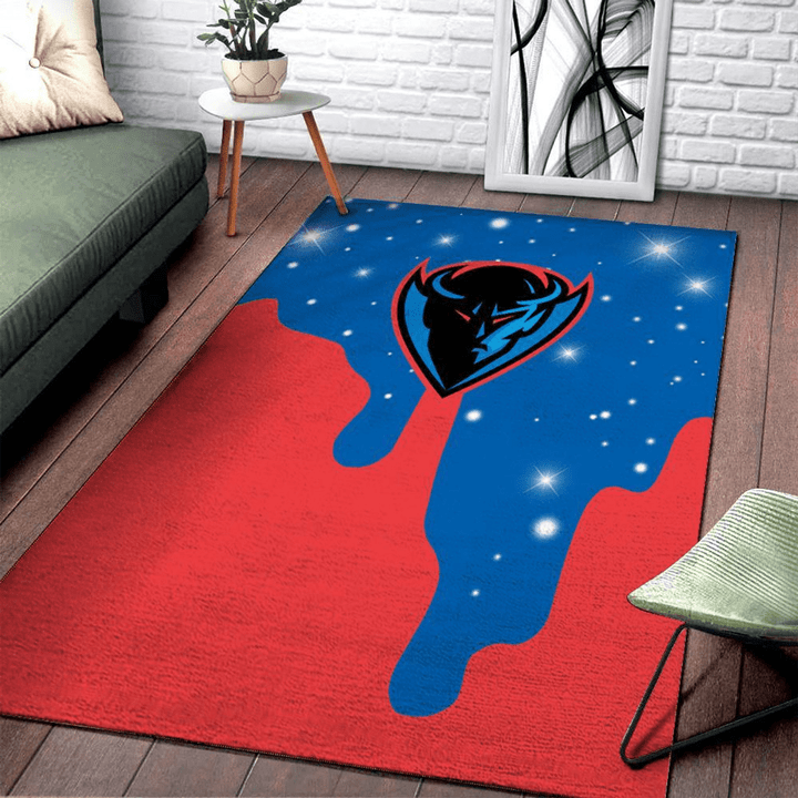 Depaul Blue Demons Ncaa Basketball Rug Room Carpet Sport Custom Area Floor Home Decor