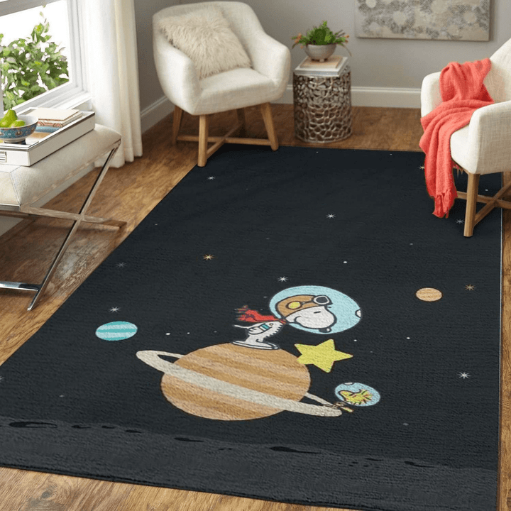 Snoopy Area Rug Room Carpet Custom Area Floor Home Decor