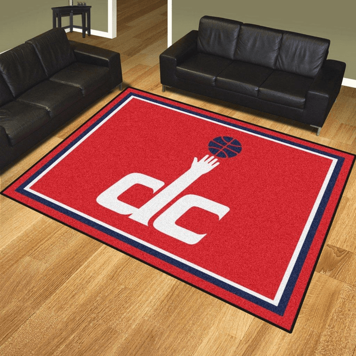 Washington Wizards Nba Basketball Rug Room Carpet Sport Custom Area Floor Home Decor Rug