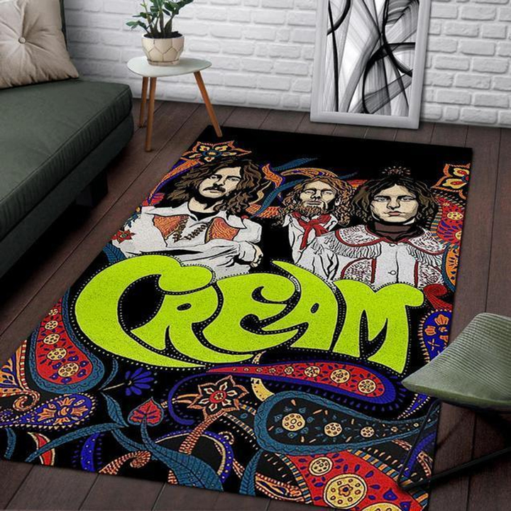 Cream Area Rug Room Carpet Custom Area Floor Home Decor