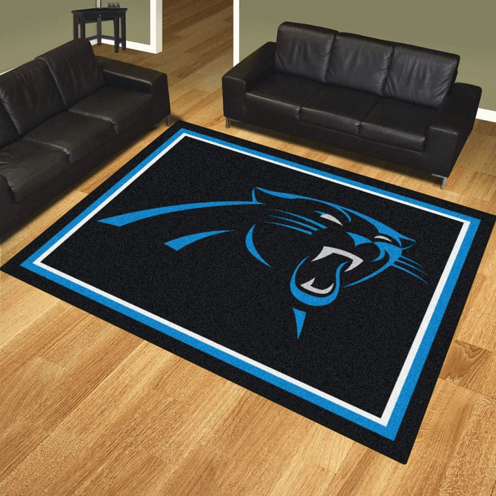 Carolina Panthers Nfl Football Rug Room Carpet Sport Custom Area Floor Home Decor