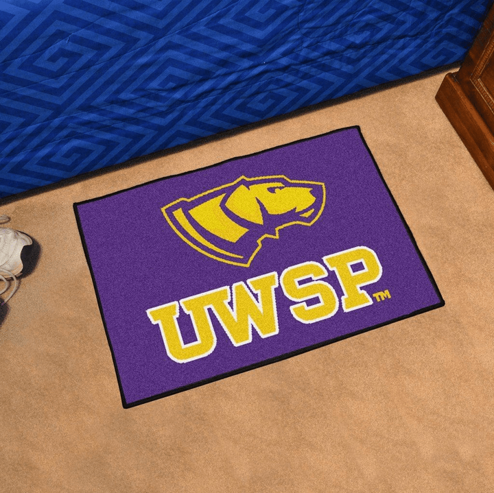 Wisconsin-Stevens Point Pointers Ncaa Rug Room Carpet Sport Custom Area Floor Home Decor Rug