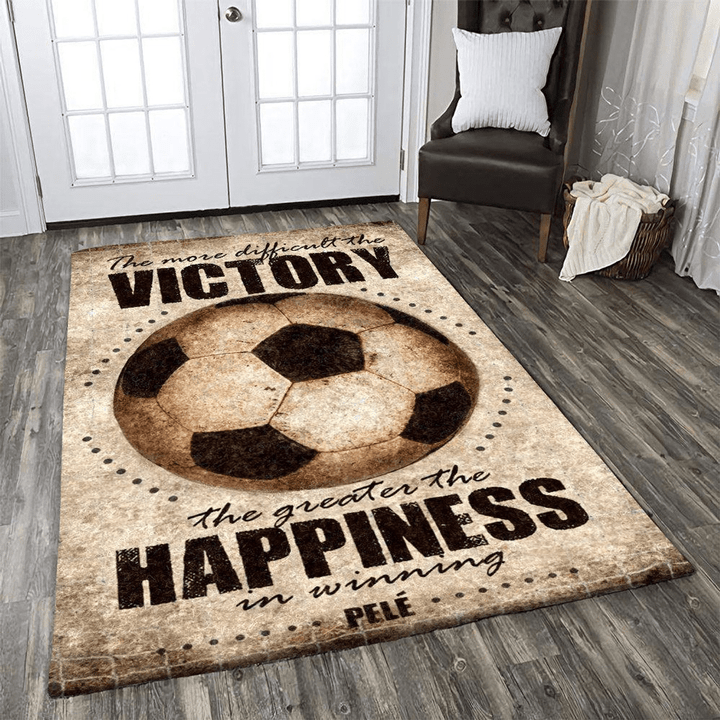 Soccer Area Rug Room Carpet Custom Area Floor Home Decor