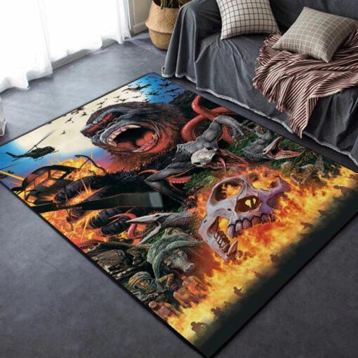 Kong Marvel Superhero Movie Rug Room Carpet Sport Custom Area Floor Home Decor
