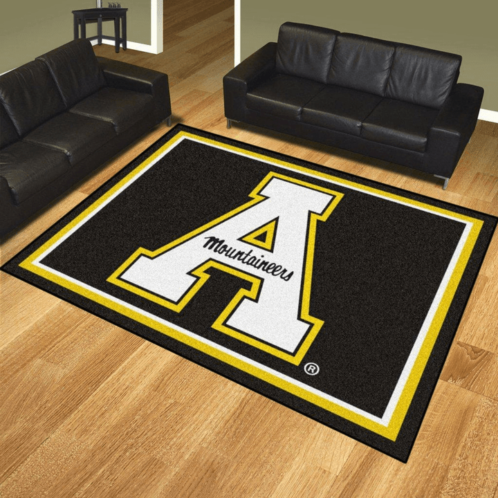 Appalachian State Mountaineers Ncaa Rug Room Carpet Sport Custom Area Floor Home Decor