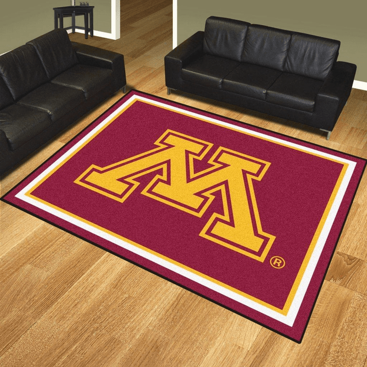 Minnesota Golden Gophers Ncaa Rug Room Carpet Sport Custom Area Floor Home Decor
