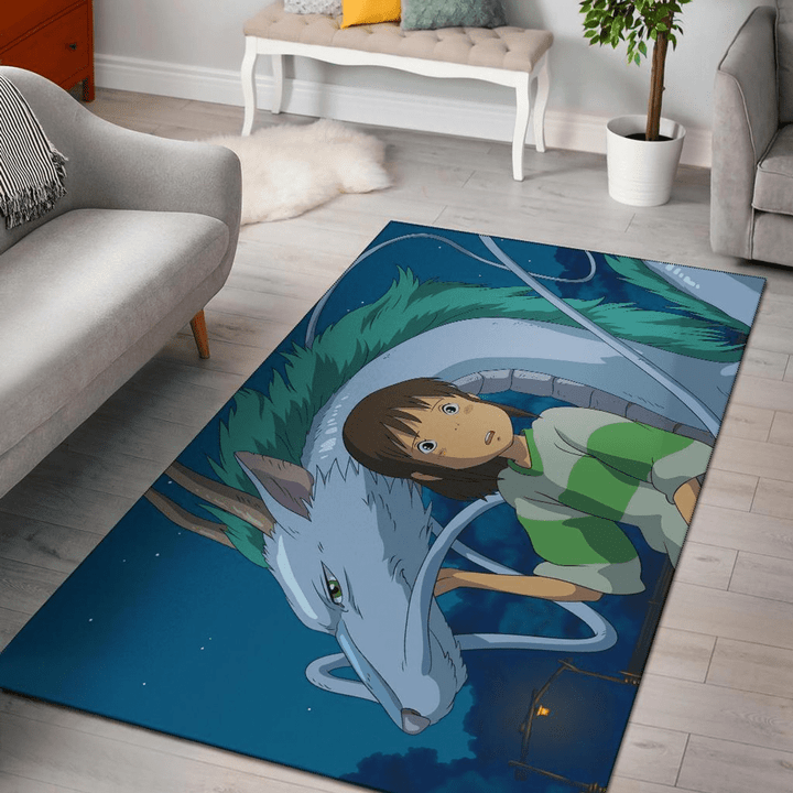Spirited Away Area Rug Room Carpet Custom Area Floor Home Decor
