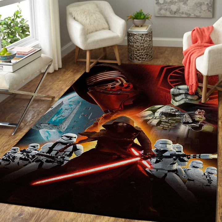 Star Wars, The Force Awakens Movie Rug Room Carpet Sport Custom Area Floor Home Decor