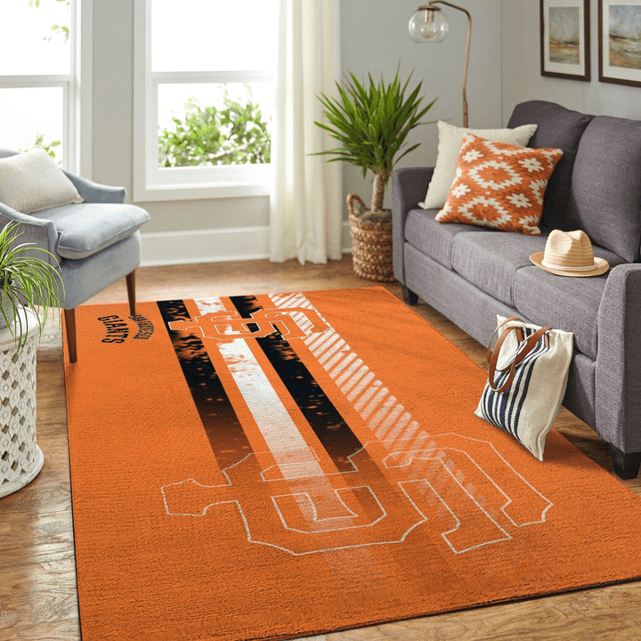 San Francisco Giants Mlb Rug Room Carpet Sport Custom Area Floor Home Decor