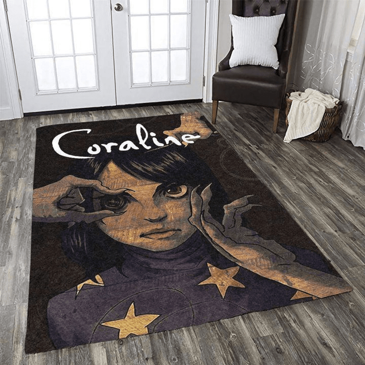 Coraline Movie Rug Room Carpet Sport Custom Area Floor Home Decor