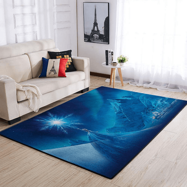 Frozen Area Rug Room Carpet Custom Area Floor Home Decor