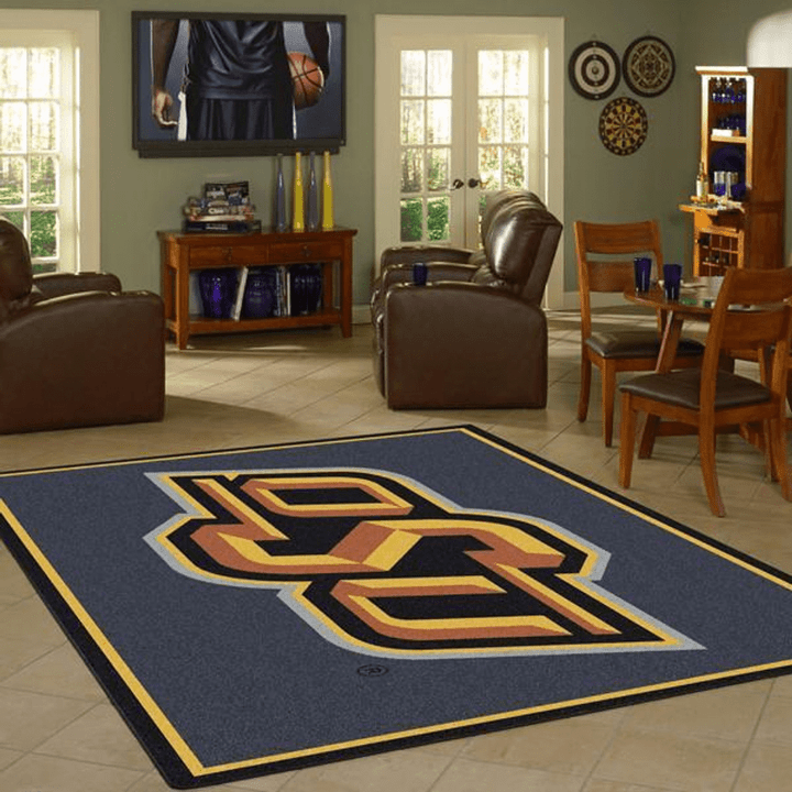 Oklahoma State Cowboys Ncaa Rug Room Carpet Sport Custom Area Floor Home Decor