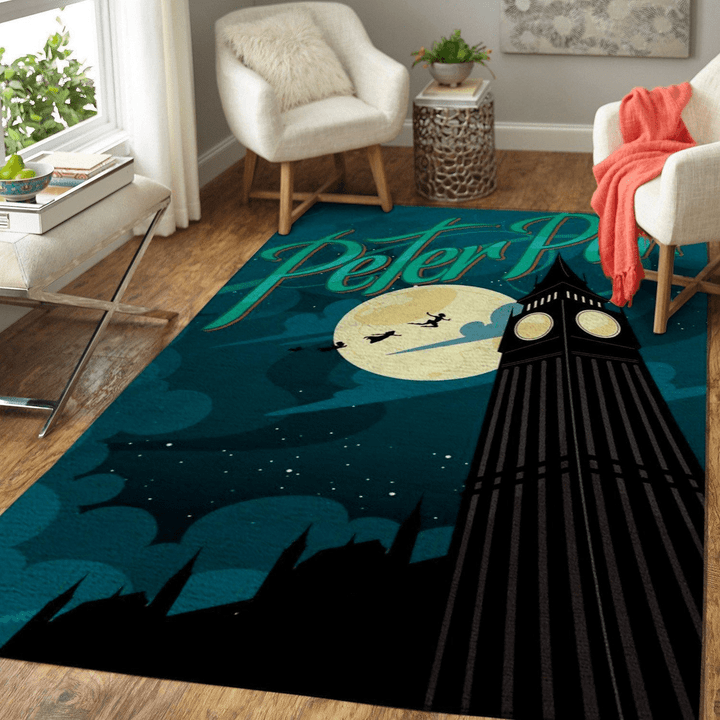 Peter Pan Rug Room Carpet Disney Custom Area Floor Home Decor