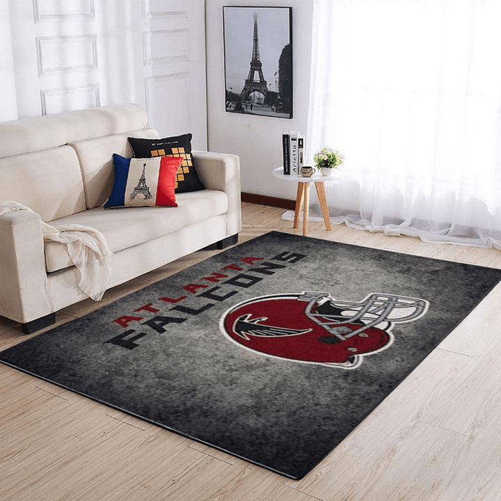 Atlanta Falcons Area Rug Room Carpet Custom Area Floor Home Decor