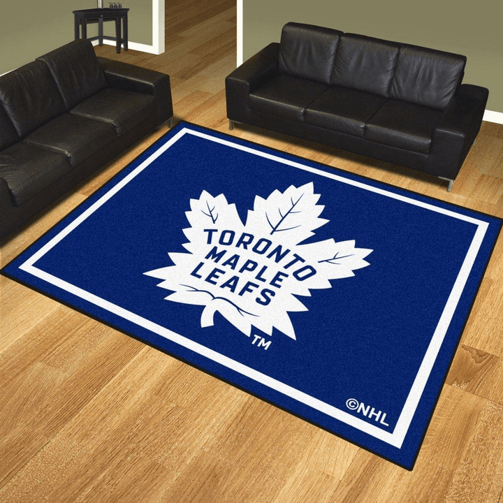 Toronto Maple Leafs Nhl Hockey Rug Room Carpet Sport Custom Area Floor Home Decor