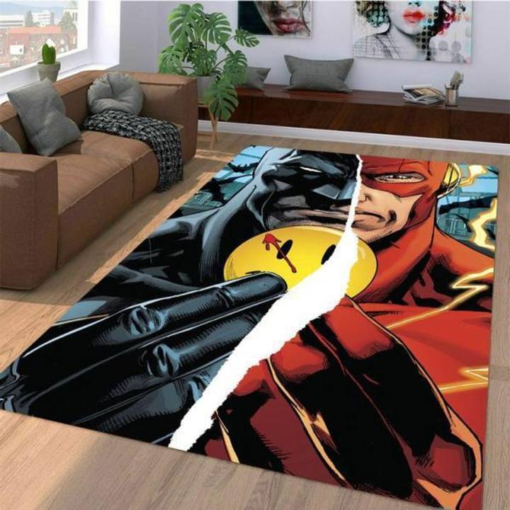 Batman Superhero Movie Bm8929 Rug Room Carpet Sport Custom Area Floor Home Decor