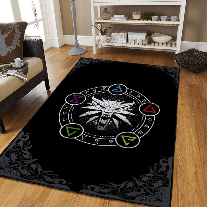 The Witcher Area Rug Room Carpet Custom Area Floor Home Decor