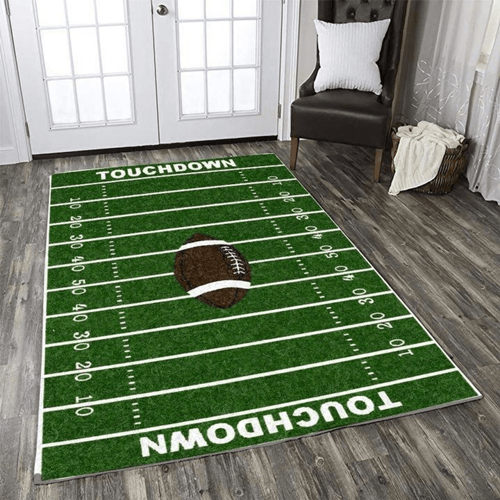 American Football Field Rug Room Carpet Sport Custom Area Floor Home Decor