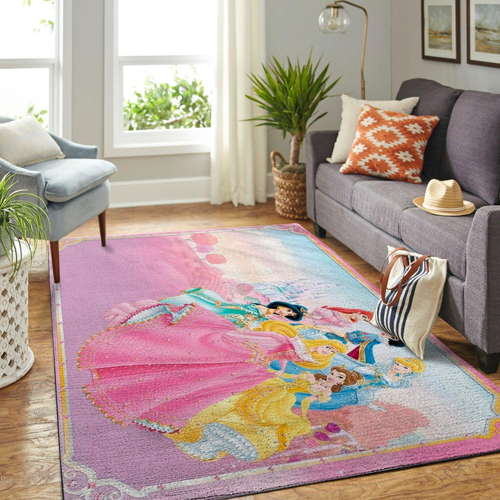 Disney Princess Rug Room Carpet Disney Custom Area Floor Home Decor