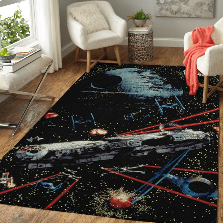 Star Wars Movie Rug Room Carpet Sport Custom Area Floor Home Decor