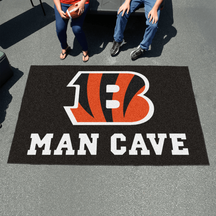 Cincinnati Bengals NFL Man Cave UltiMat Rectangular Mats