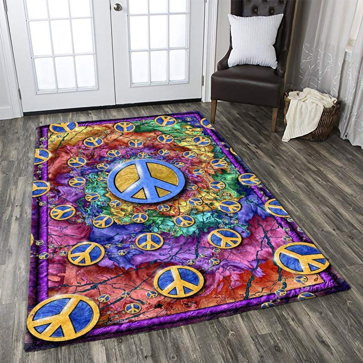 Hippie Area Rug Room Carpet Custom Area Floor Home Decor
