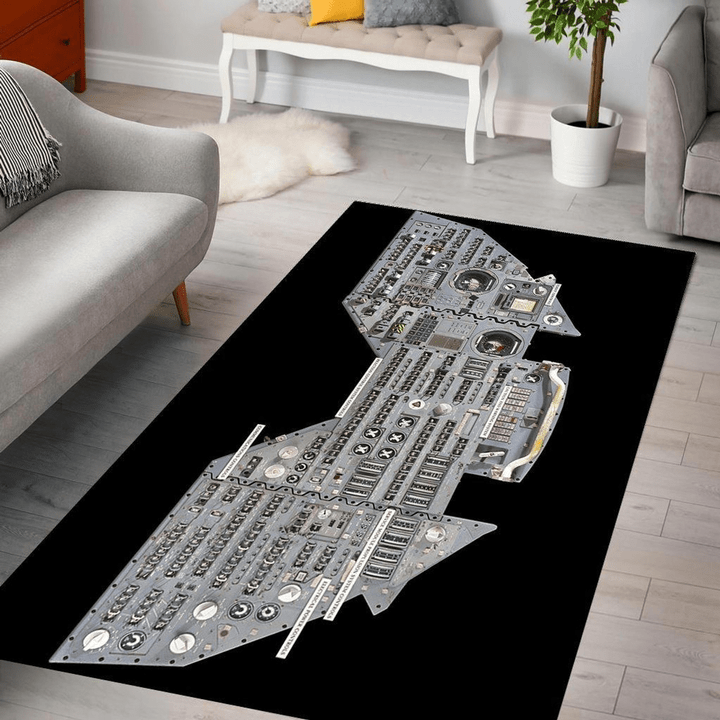Space Area Rug Room Carpet Custom Area Floor Home Decor