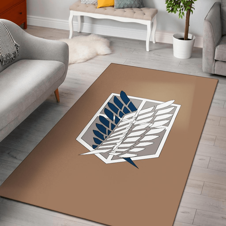 The Survey Corps Area Rug Room Carpet Custom Area Floor Home Decor