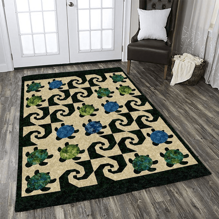 Turtle Area Rug Room Carpet Custom Area Floor Home Decor