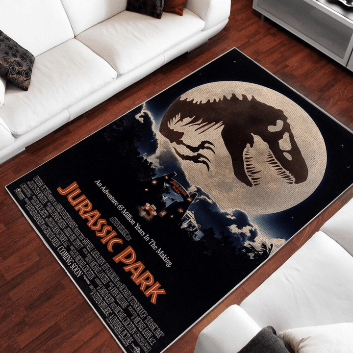 Jurassic Park Area Rug Room Carpet Custom Area Floor Home Decor