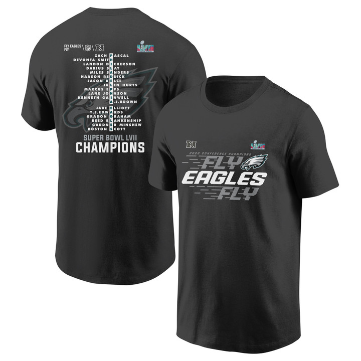 Philadelphia Eagles - Super Bowl Championship 2023 2 Side Unisex 2D T-Shirt V19