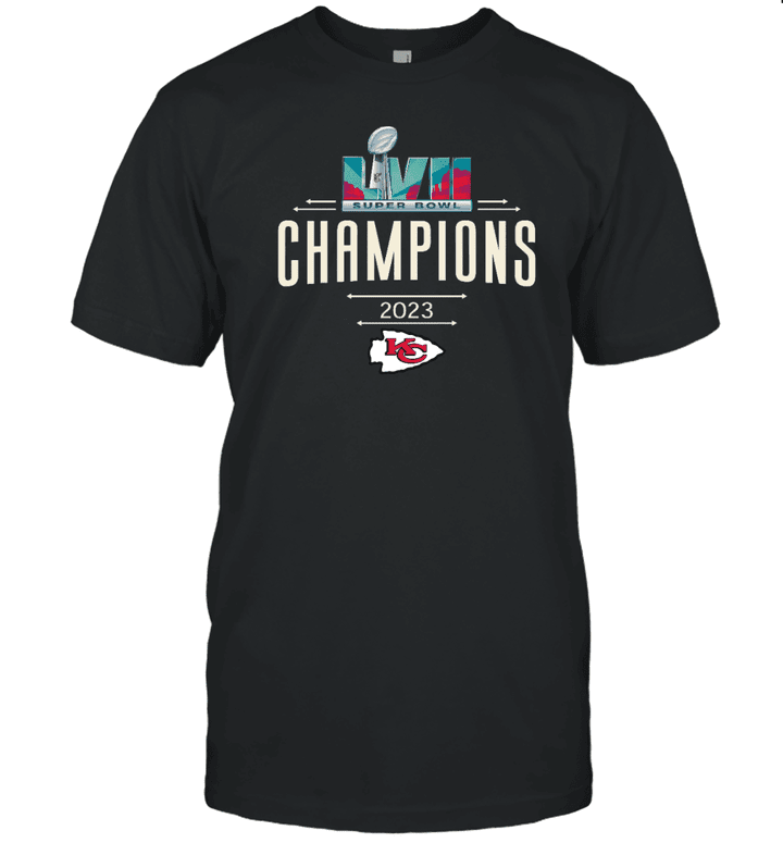 Kansas City Chiefs - Super Bowl Championship 2023 Unisex 2D T- Shirt V2
