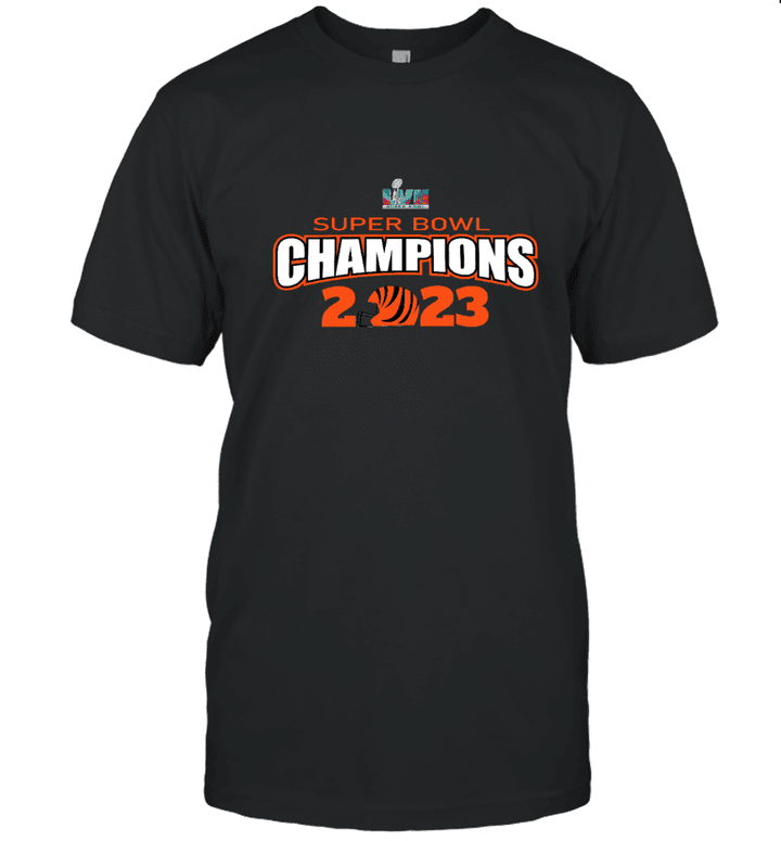 Cincinnati Bengals - Super Bowl Championship 2023 Unisex 2D T- Shirt V14