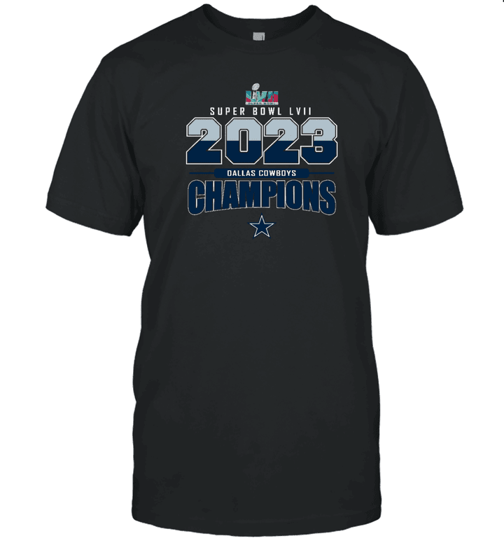 Dallas Cowboys - Super Bowl Championship 2023 Unisex 2D T- Shirt V3